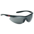 Single Piece Lens Wraparound Safety/Sun Glasses Gray Lens